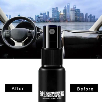 

30ML Waterproof Anti-fog Agent Waterproof Rainproof Anit-fog Spray Nano Coating Agent Spray For Car Rear View Mirror Windshield
