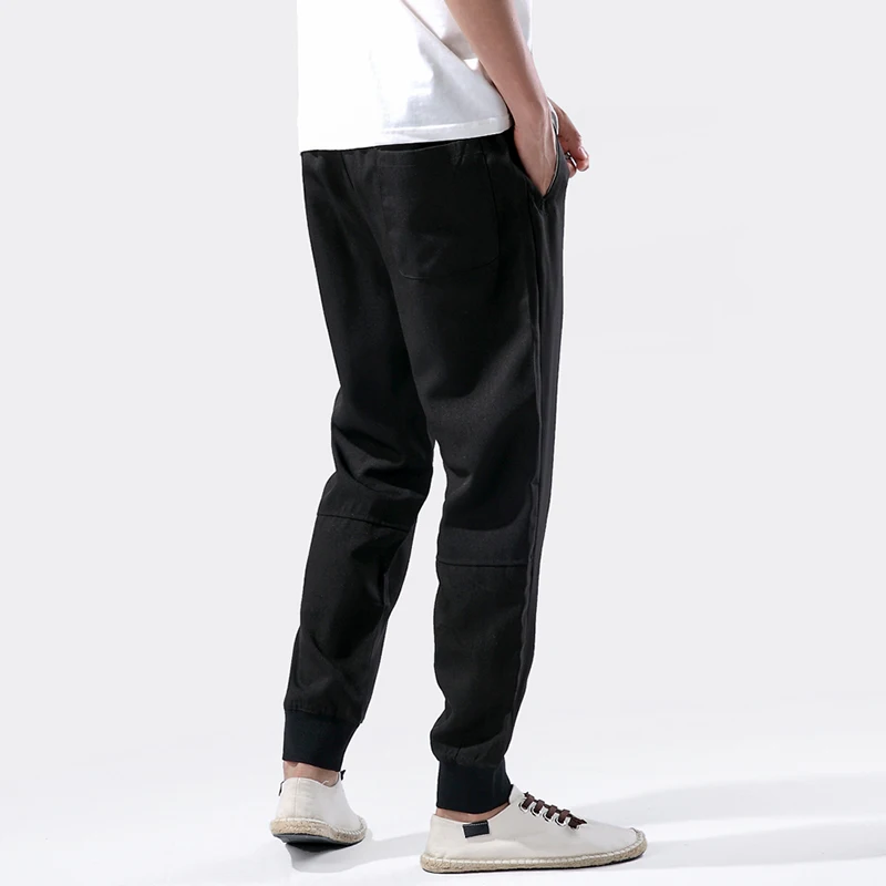 Men Pants Hip Hop Harem Pants Men Jogger Lantern Leggings embroidered pants Joggers Hip Hop Trousers Men Pants  Chinese Style Pa