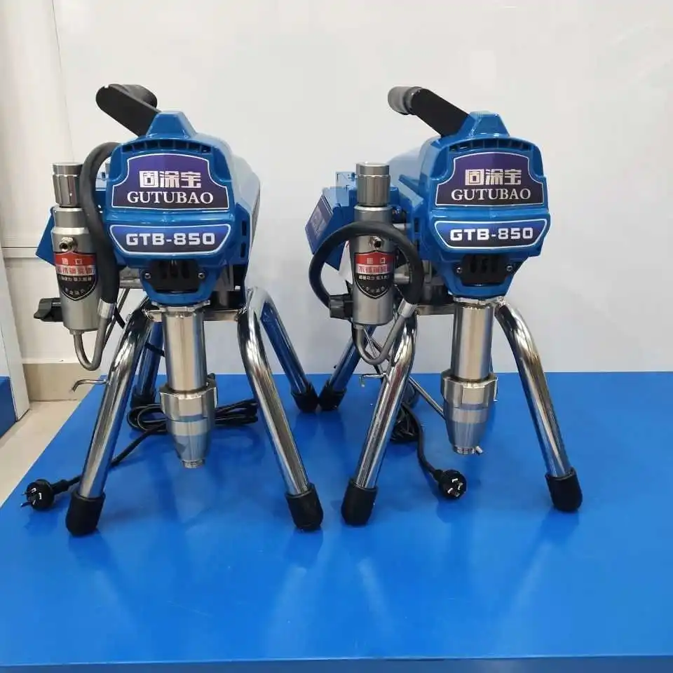 US $897.99 Professional electric airless sprayer machine Airless Spray Gun 3500W 40L Airless Paint Sprayer GTB850 painting machine tool