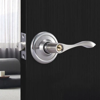 

door lock made of Zinc alloy, handle lock for wooden door