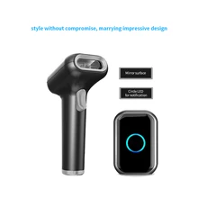 HBAPOS Scanner de codes barres 2D portable avec station de charge support de Base lecteur de Code sans fil pour système POS ordinateur portable Windows Mac
