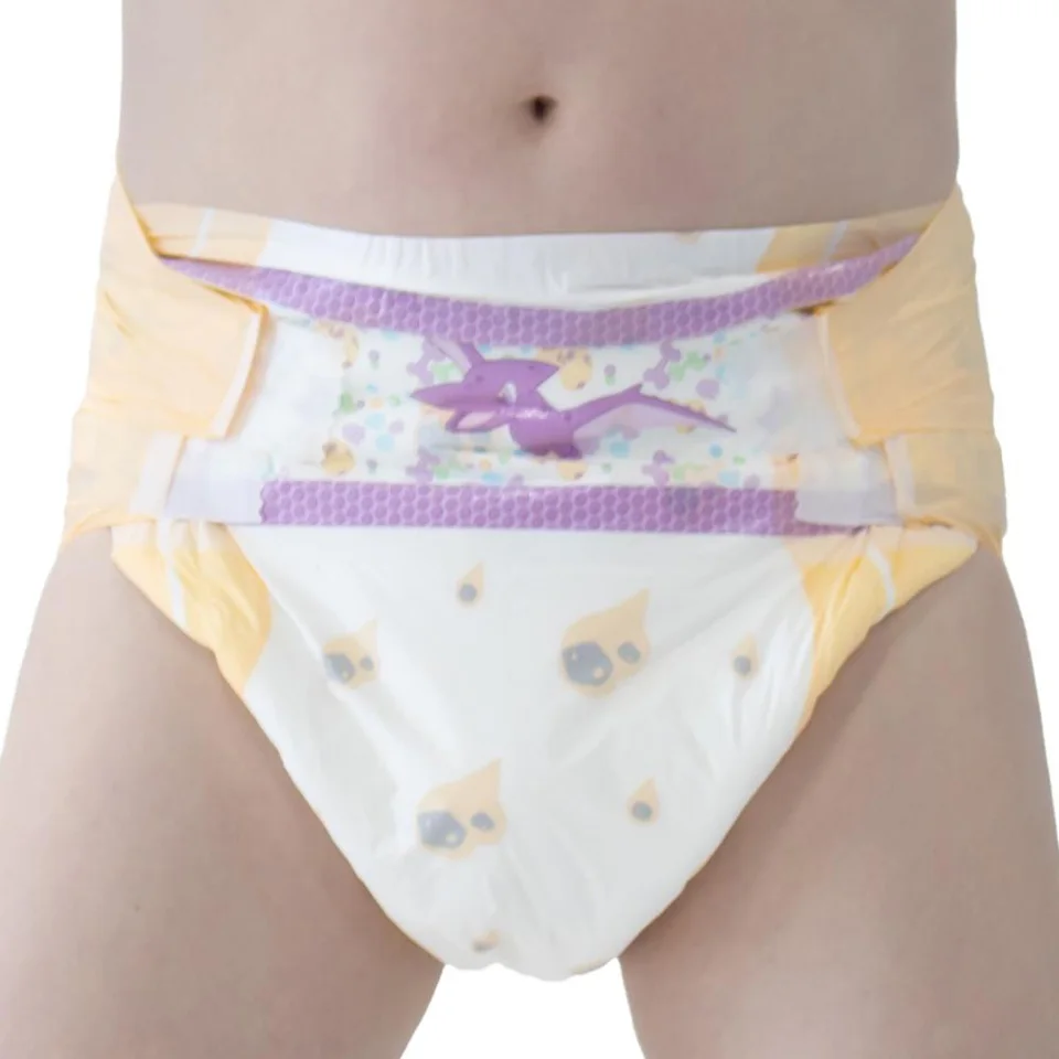 12 шт., 6000 мл, подгузники ABDL для взрослых, печатные бумажные подгузники, подгузники большого размера, мягкие милые печатные бумаги