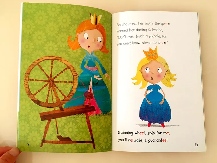 Gêmeos com Contos de Fadas Livro de Imagens em Inglês Livros de Leitura de 10 Pouco Vermelho Educação Precoce Bebê Conter Quadrinhos um 4 Livros de leitura de 10 gêmeos com