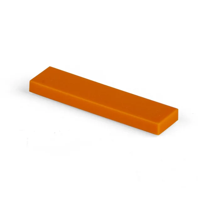 20pcs Small Particle 2431 Tile 1x4 DIY Building Blocks Compatible Creative Gift Building MOC Blocks Castle Toys orange