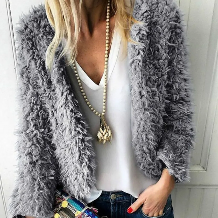 

Casual Knitting Sweater Cardigan Female Loose Cardigan Knitted Jumper Warm Autumn Winter Sweater Women Overcoat Female