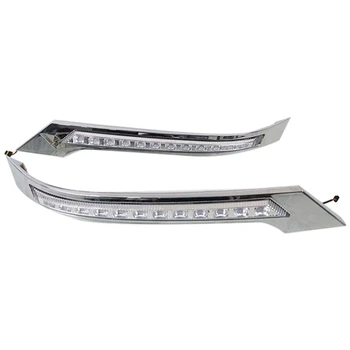 

Car LED DRL Daytime Running Lights Daylight Waterproof Turn Signal for Toyota Vellfire 2008-2011