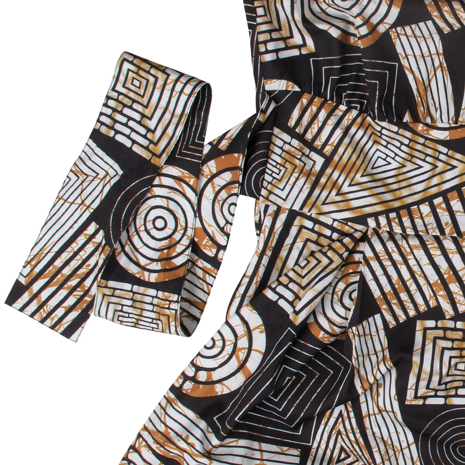 Robe longue africaine Wax Dashiki Ankara 47