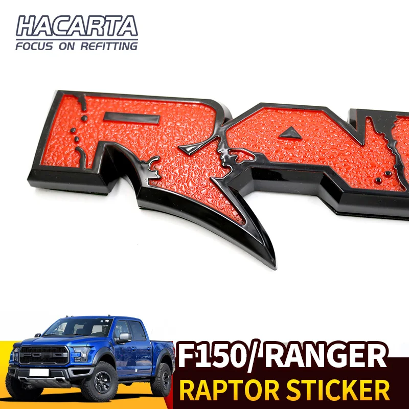 Логотип Raptor SVT Эмблема для багажника 3D значок 09-19 багажник автомобиля Наклейка для RAGNER wildtrak F150 2010- Fx4 автомобильные аксессуары