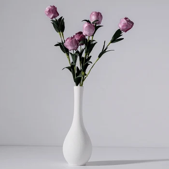 

Originality vase decoration home Modern grind ceramic vases Tabletop ceramic vase home decoration accessories Blue gray black J