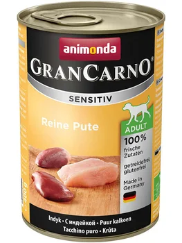 

ANIMONDA ANIMONDA GRAN CARNO SENSITIV ADULT REINE PUTE for adult dogs with turkey 400g