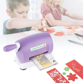 

Embossing Cutting Knife Educational Children Toy DIY Hand-cranked Knurling Handmade Machine Paper Cutter Arts Crafts t2