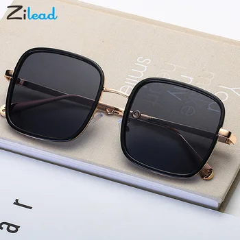 

Zilead Fashion Square Sunglasses Women Designer Luxury Men Clear Lens Sun Glasses Classic Vintage Outdoor 2020 New Summer Style