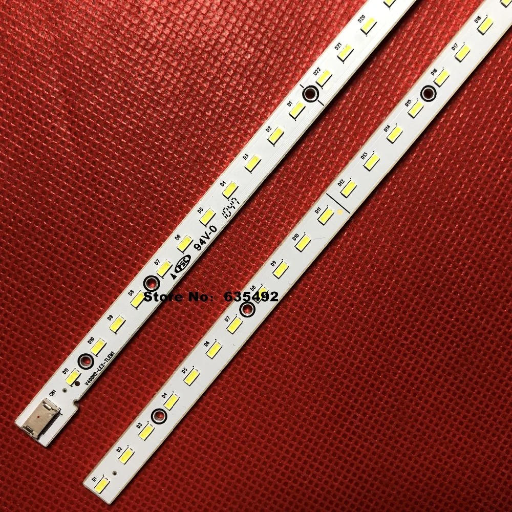 LED 백라이트 스트립 66램프 V400H2-LF2-TLEM2 V400H2-LE2-TREM2 40EL100C 40EC100C 40KL100C 40KL105C 40HZ9000 V400HJ2-LE2