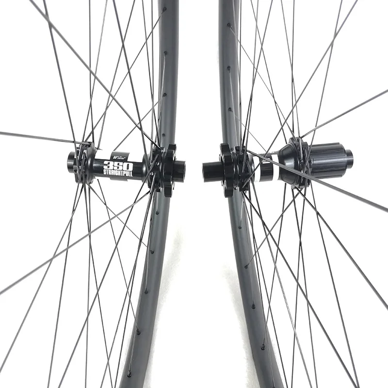 29er MTB XC 30 мм Асимметричные BOOST бескамерные колеса 24 мм прямой углерод тяги для дисковых тормозов с фокусным расстоянием 25 мм 110 142 148 11s XD 12s