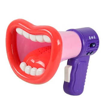

Multifunctional Mini Horn Children Gifts Music Easy Apply Battery Powered Funny Voice Changing Loudspeaker Recording Electric