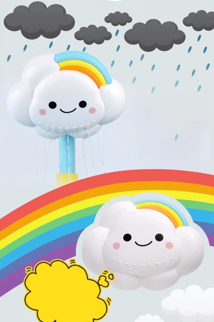 Monbebe Cloud and Rainbow Showerhead Toy 