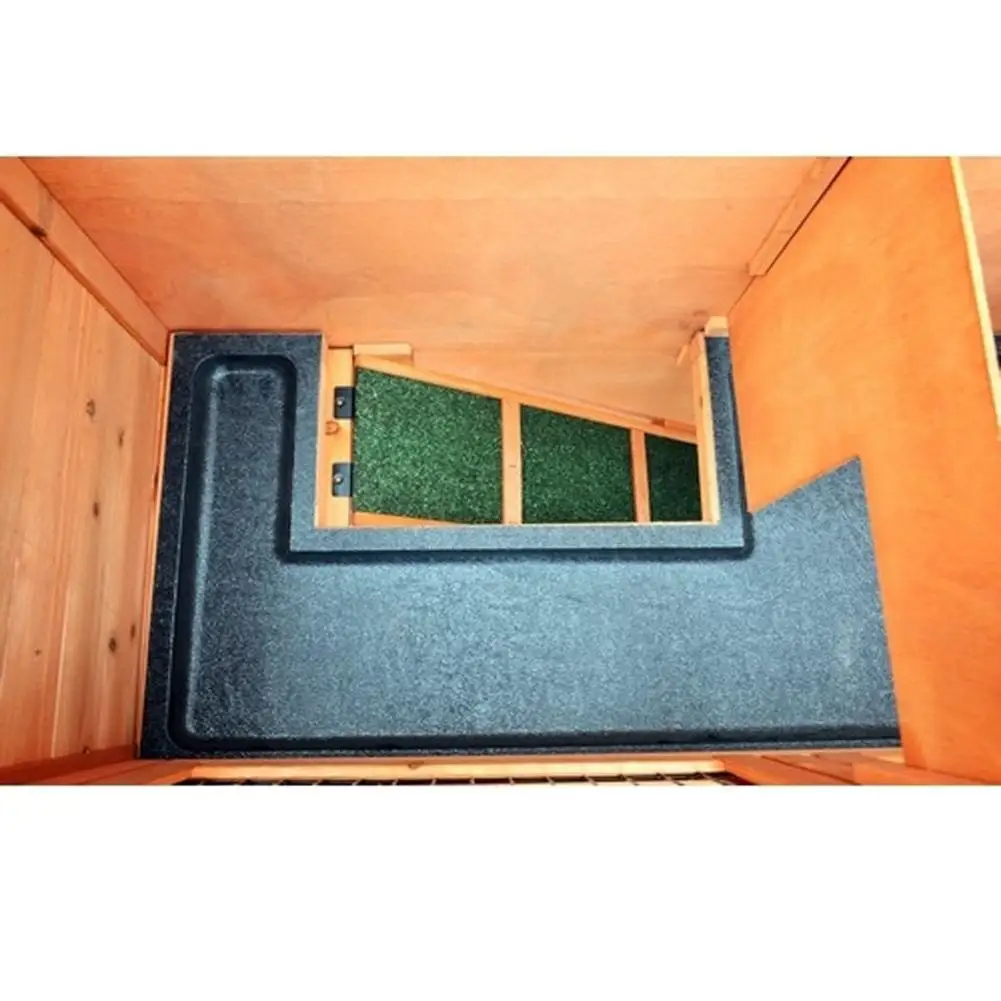 36inch Pet Bird Cage Rabbit Hutch Chiken Coop house Hen House Wood Color USA Warehouse Fast Shipping Drop Shipping