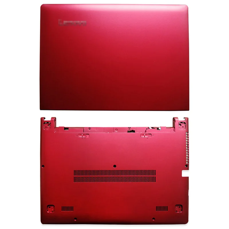 New Laptop A Cover/Front Bezel/C Cover/Bottom Case/Hinges For Lenovo S400 S410 S405 S435 S436No Touch Screen Back Cover Red laptop stand with fan Laptop Accessories