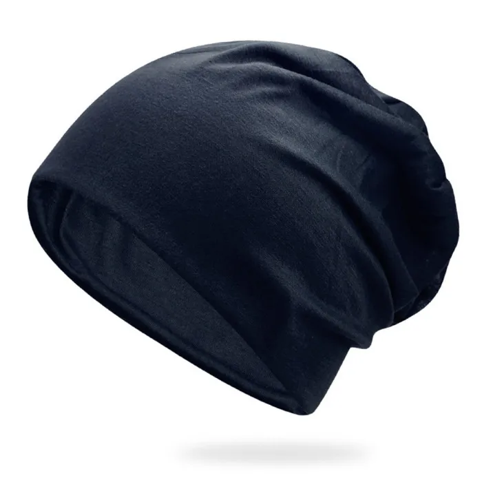 Женская и мужская стильная шапка, тонкая хип-хоп мягкая эластичная громоздкая Кепка с черепом NFE99