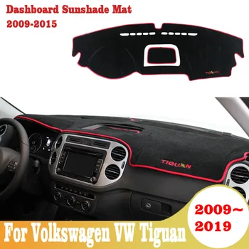 

Car Dashboard cover Mat sun Shade Pad Instrument platform desk Carpet LHD For Volkswagen VW Tiguan 2009-2015 2016 2017 2018 2019