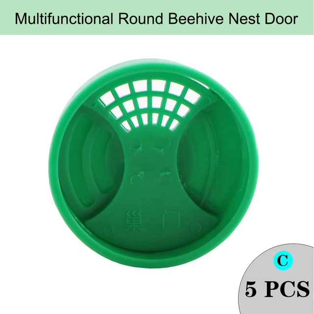 Méhészet Méhkán Multifunkcionális Kerek Fészekajtó Szellőztetés - Image 6