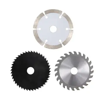 

3pcs Durable Circular Saw Blade Wear Resistance Quickly Smoothly Cutting Disc Diamond Saw Disc Wheel Rotary Accessories