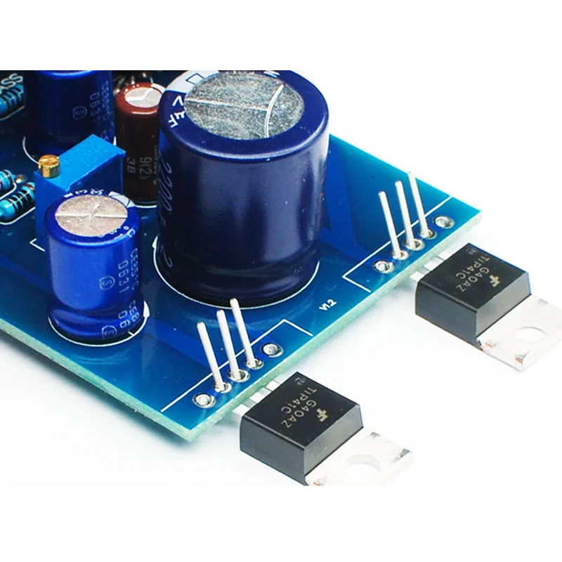 AAAE Top-1969 Npn 2,0 канальный усилитель класса a завершенная плата и радиаторы