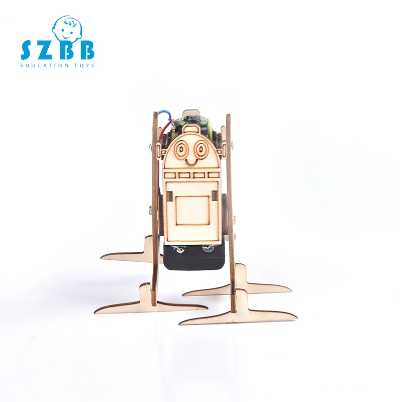 SZ паровой DIY электрический набор для сборки ходячих роботов обучающая игрушка