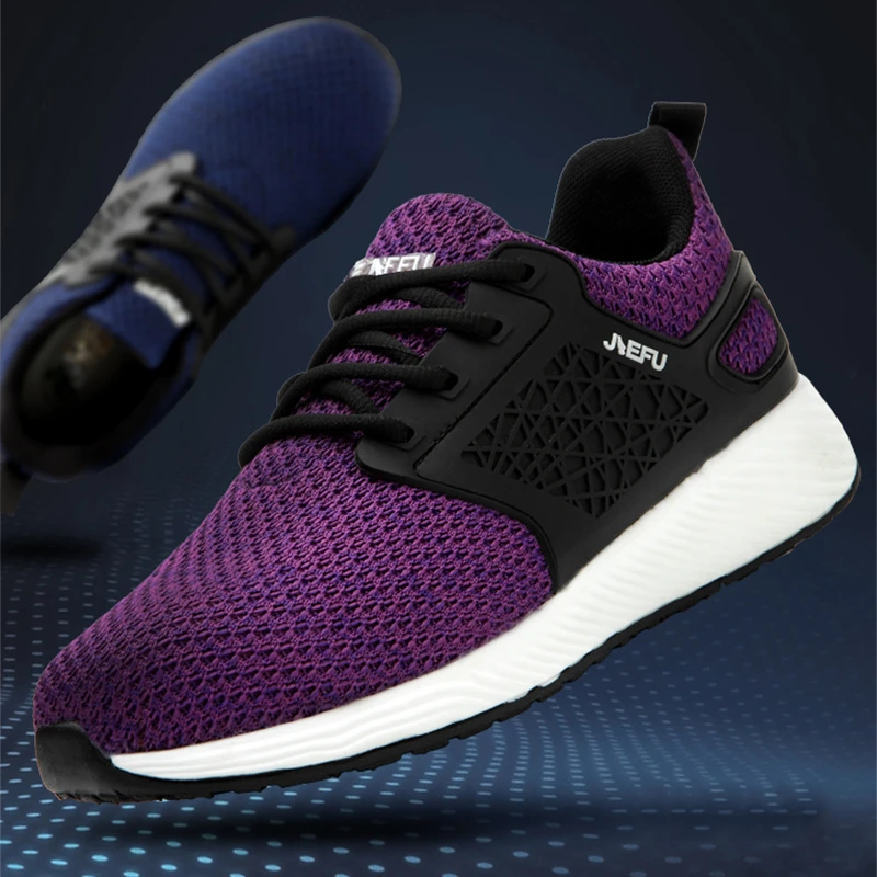 Botas de con de acero para mujer, zapatos a prueba de perforaciones, antigolpes|Calzado de - AliExpress