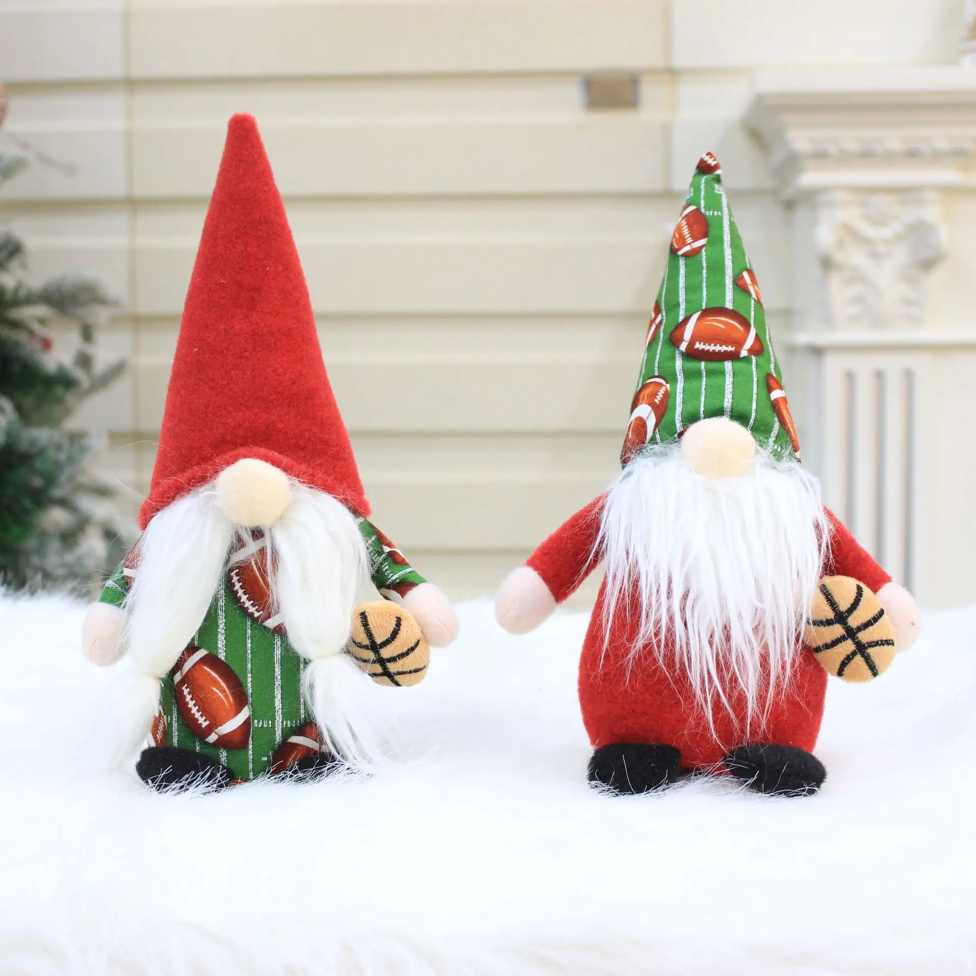 Details about   1PC Christmas Faceless Doll Ornament Santa Christmas Tree Hanging Ornaments US 