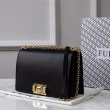 Оригинальные женские сумки FURLA, высококачественные женские кожаные сумки Furla черного цвета, размер L 24 см x 8 см x 16 см