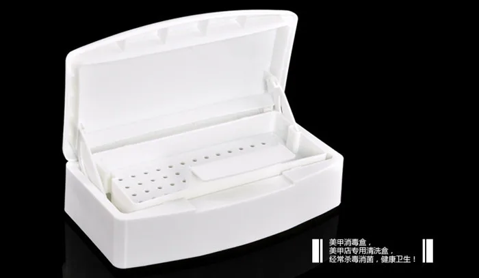 Manicure Wholesale Manicure Sterilization Container Nail Cleaning Box qing clean water he Alcohol Sterilization Container Nail S