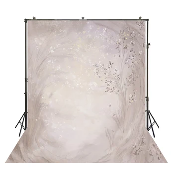 

HUAYI white patterned background filming photo photography studio props photobooth art fabric backdrop W-3915