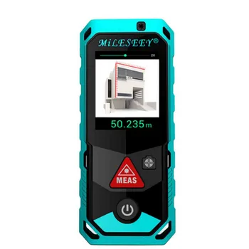 

MILESEEY P7 80M 100M 150M 200M Bluetooth Laser Rangefinder with Rotary Touch Screen Laser Meter with Camera Point Finder