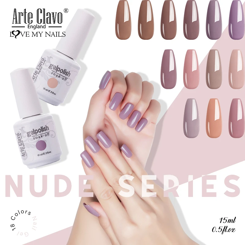 Arte Clavo ジェルネイルポリッシュ Uv硬化 ベースコートとトップコートのセット Led マニキュアとペディキュア用 15ml Aliexpress 美容 健康
