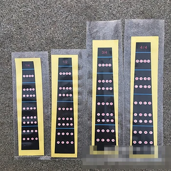 

5pcs 1/8-4/4 Violin Fingerboard Sticker Intonation Scale Fretboard Note Label Beginners Learning Violin Accessories
