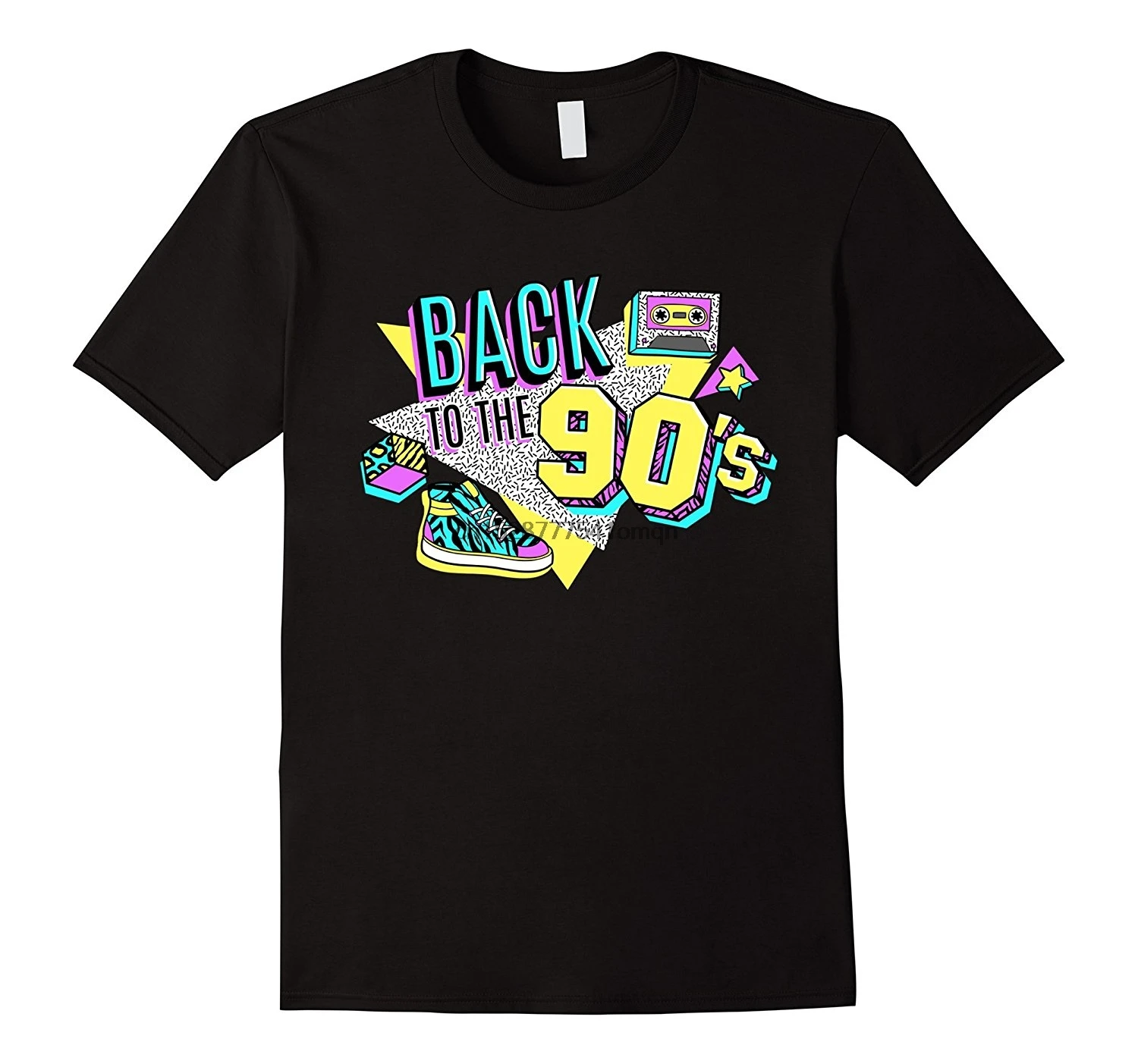 

Back To 90s T Shirt - 90s Child Baby - Retro Sneakers Tee Tee Shirt Homme Men Funny T-Shirt Men Casual Cotton Short Sleeve
