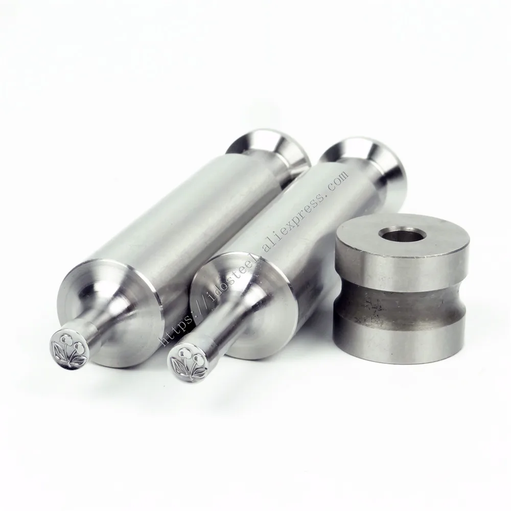 

ZP Cherry 8mm Circle Milk Tablet Die Round Punch Press Mold Candy Punching Die BateRpak Calcium Tablet Punch Pill Press die