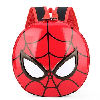 

Kindergarten Spider Man Schoolbags Children's Shoulder Bags Girls 2-3-5 Years Old Boys Cute Cartoon Spiderman Eggshell Kids Bags