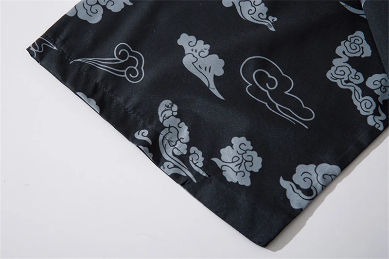 Bebovizi Japanese Style Cat Samurai Kimono Streetwear Men Women Cardigan Japan Harajuku Anime Robe Anime Clothes 2020 Summer