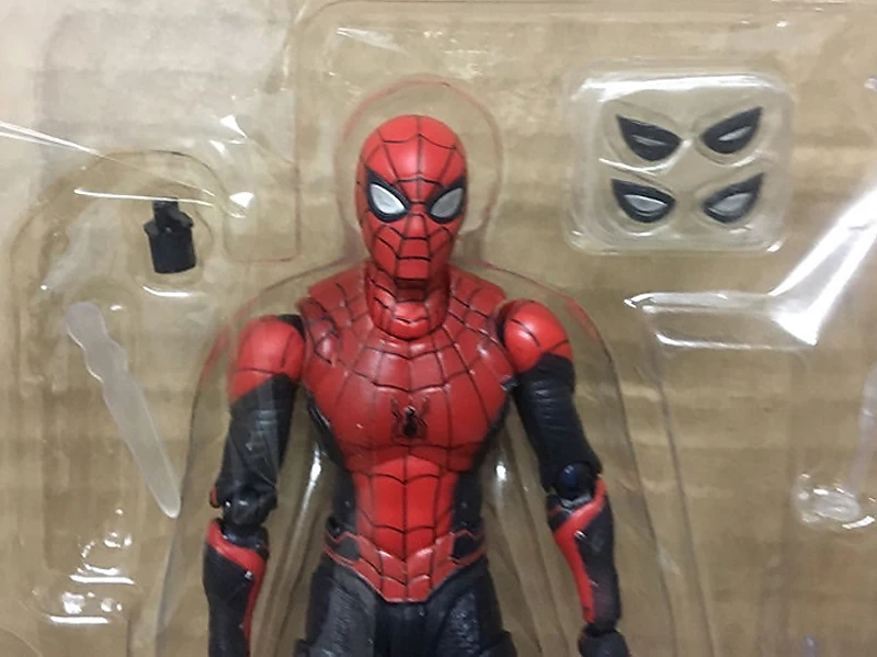 Человек-паук вдали от дома Человек-паук обновленный костюм мультяшная игрушка фигурка Модель Кукла подарок