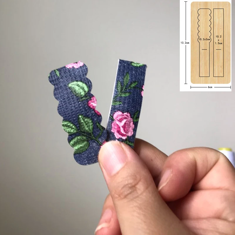 

Rectangle Hair Clip Handwork Hairpin Cutting Die 2020 New Headdress Wooden Dies Fit Common Die Cutting Machines on the Market