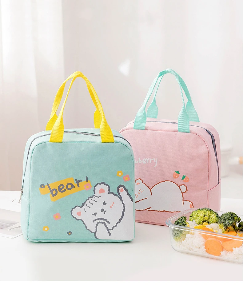 Sac à Lunch Thermique Boîte à Lunch Isotherme Grand Fourre-Tout Bento Glacière pour Hommes Femmes