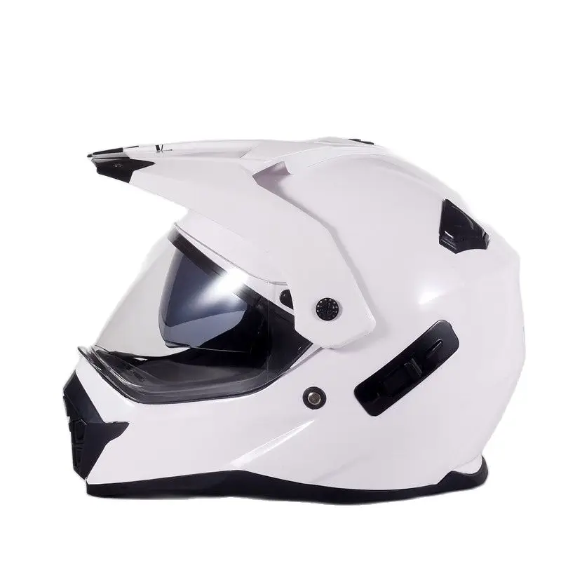 South Korea 2022 Double Visors Dot Motorcycle Helmets Moto Atv Dirt