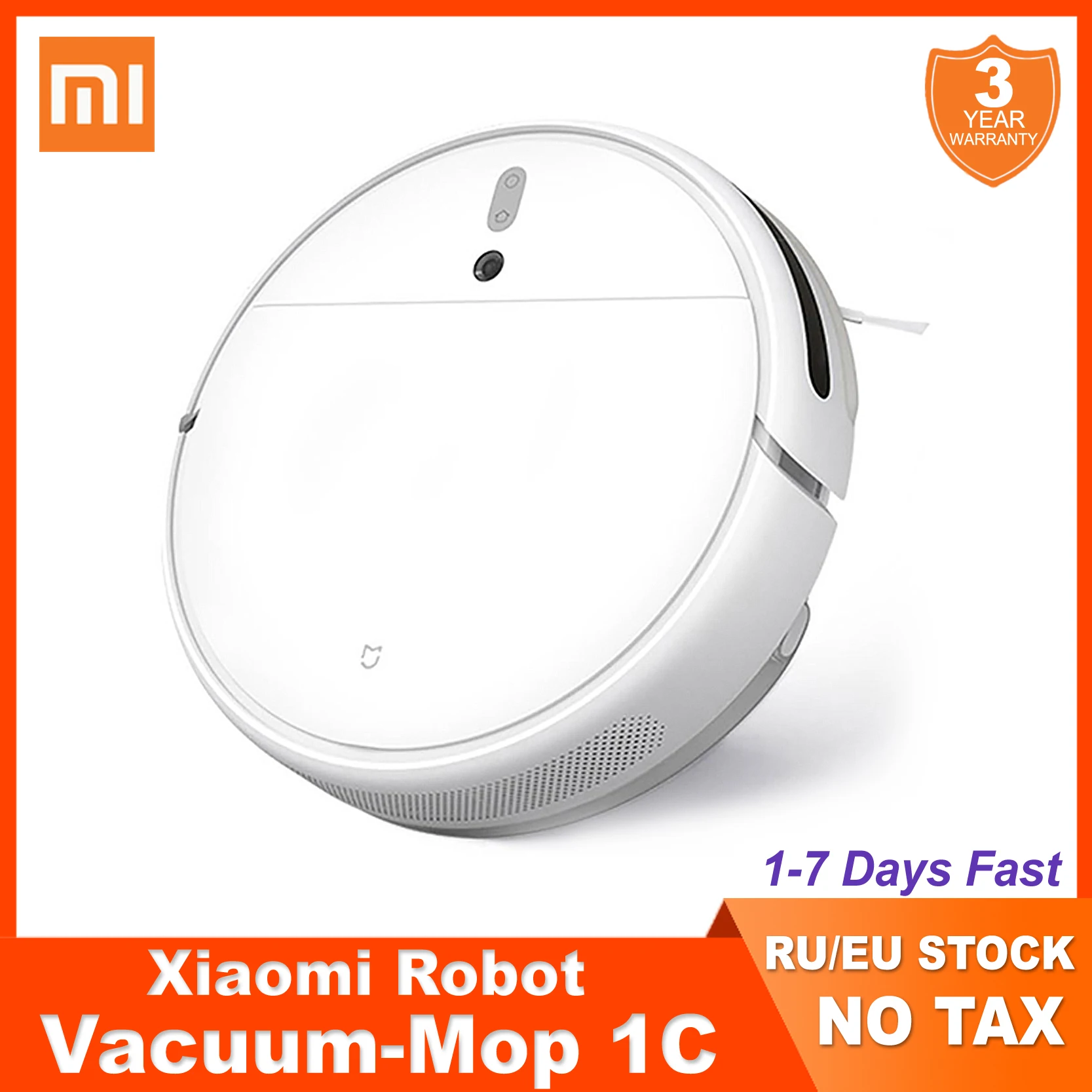 Робот-пылесос циклонный XIAOMI MIJIA Mi Vacuum Cleaner 1C для дома с функциями автоматическое