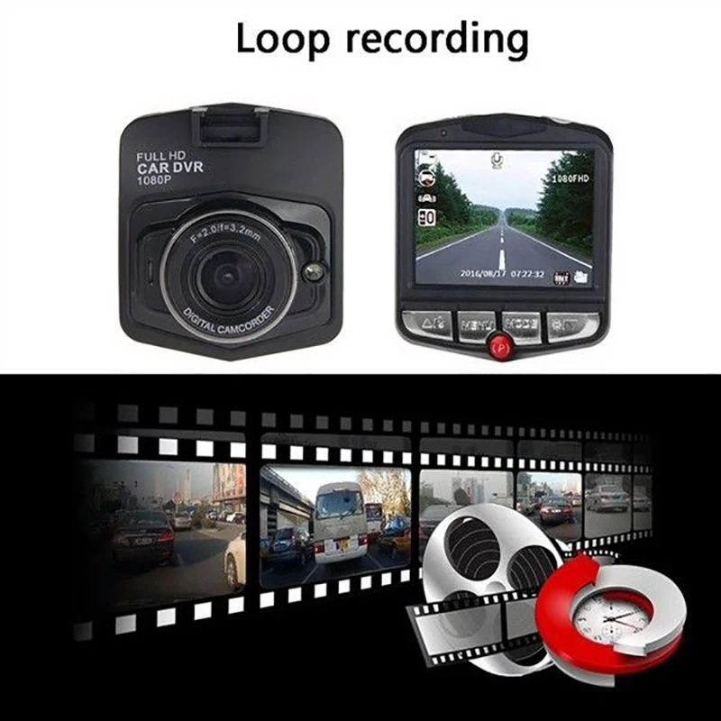 Новинка 2019 оригинальная мини Автомобильная DVR камера A1 Dashcam Full HD 1080P видео