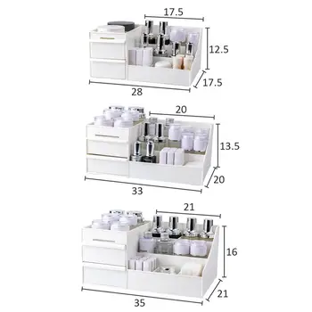 

Chic Desktop Storage Stand Creative Cosmetic Storage Rack Sundries Organizer Storage Case for Home Living Room