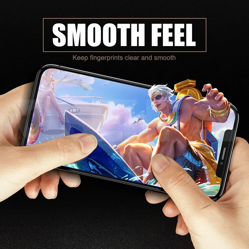 9H Premium Gehärtetem Glas auf die Für iPhone X XR XS 11 Pro Max iPhone 8 7 6 6S Plus 5 5S SE Scree