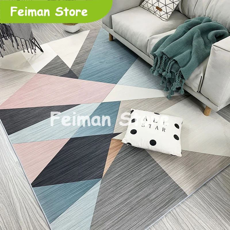 

Modern Rugs Minimalist Carpet for Living Room Nordic Floor Mat Home Decoration Accessories Carpet