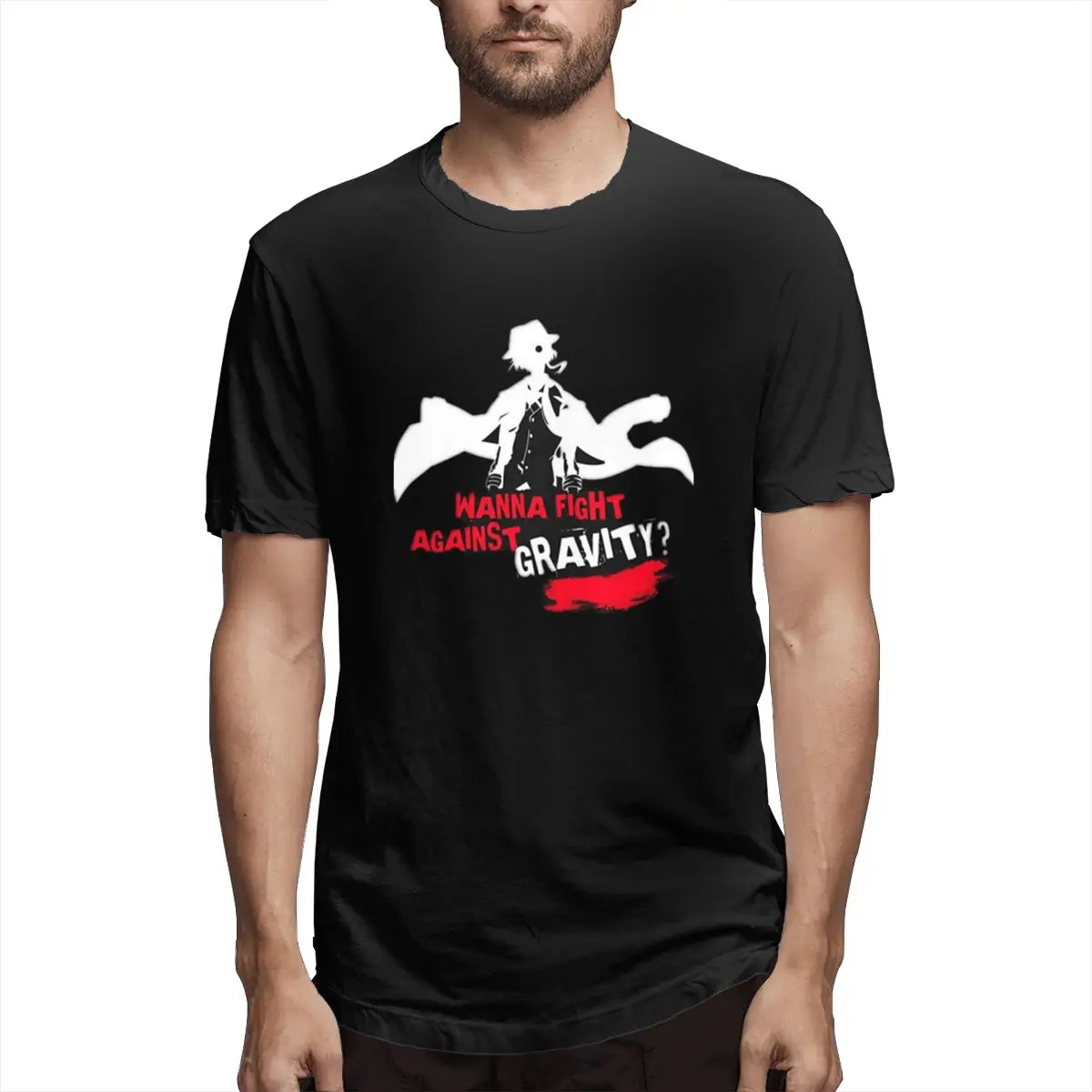 

2019 Men's Short Sleeve T-shirt 3D Print t shirt Bungou Stray Dogs Cotton Funny T-shirt homme Top Tees